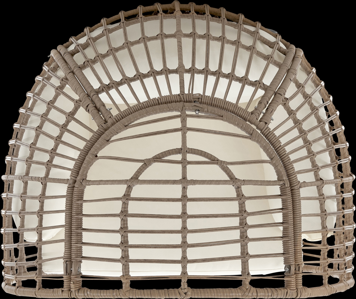 Clovehitch Cream Egg Chair - Thumbnail - Image 7