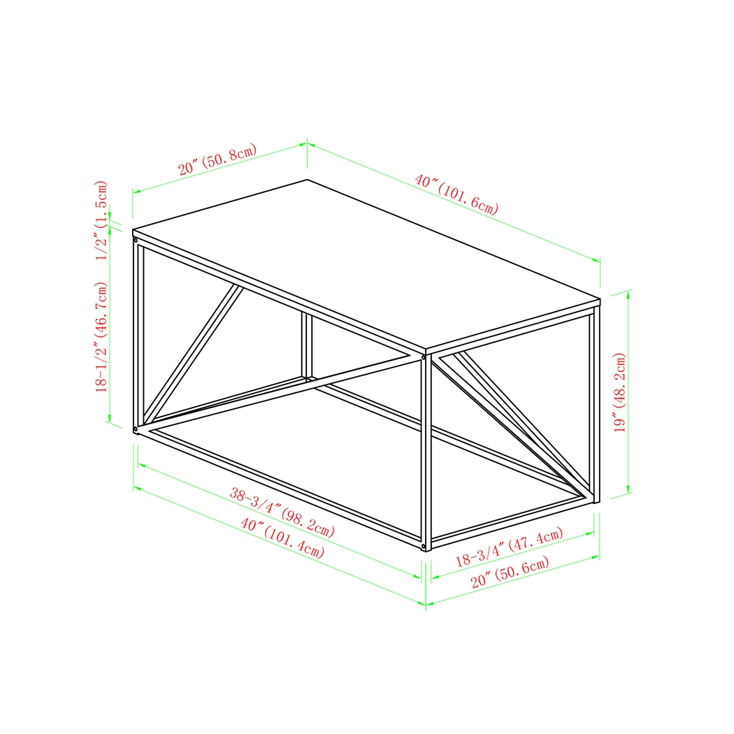Clovercrest Walnut Cocktail Table - Thumbnail - Image 5