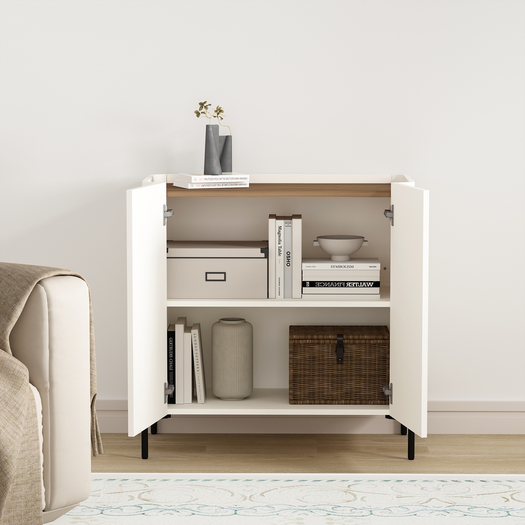 Cloverdaley Off-White Accent Cabinet - Thumbnail - Image 3