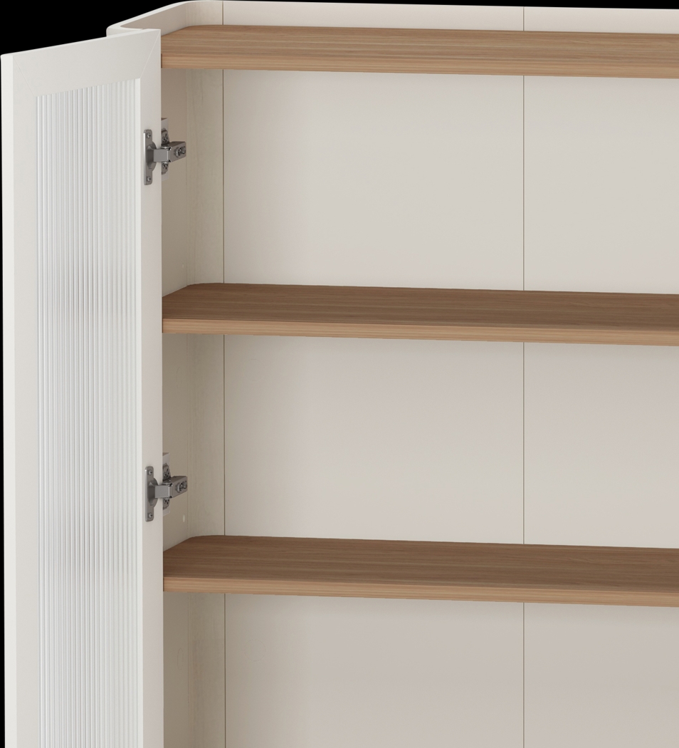 Cloverdaley Off-White Decor Cabinet - Thumbnail - Image 7