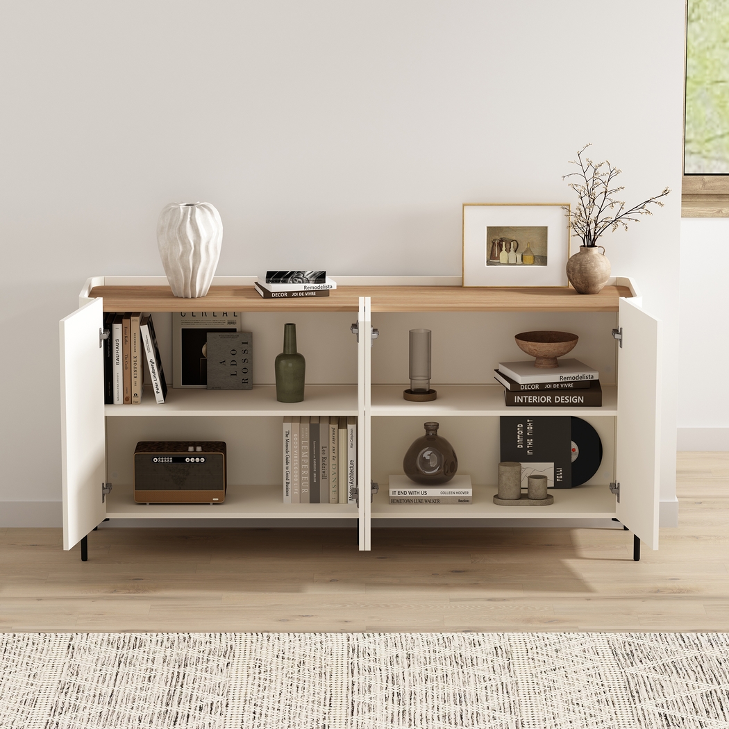 Cloverdaley Off-White Sideboard - Thumbnail - Image 3