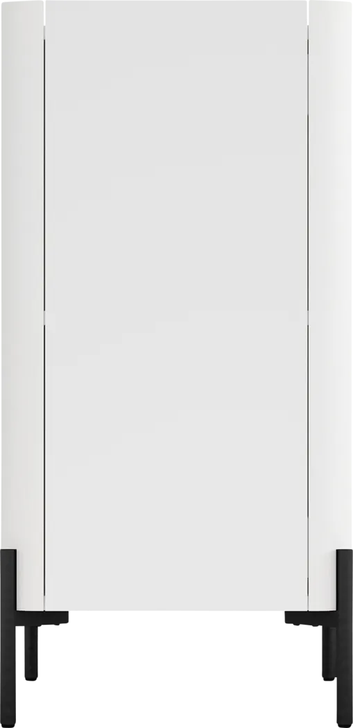Cloverdaley White Accent Cabinet - Thumbnail - Image 8