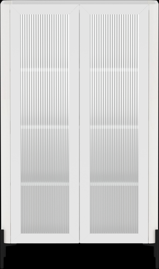 Cloverdaley White Decor Cabinet - Thumbnail - Image 4