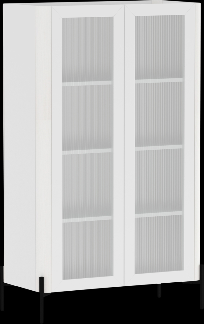 Cloverdaley White Decor Cabinet - Thumbnail - Image 1