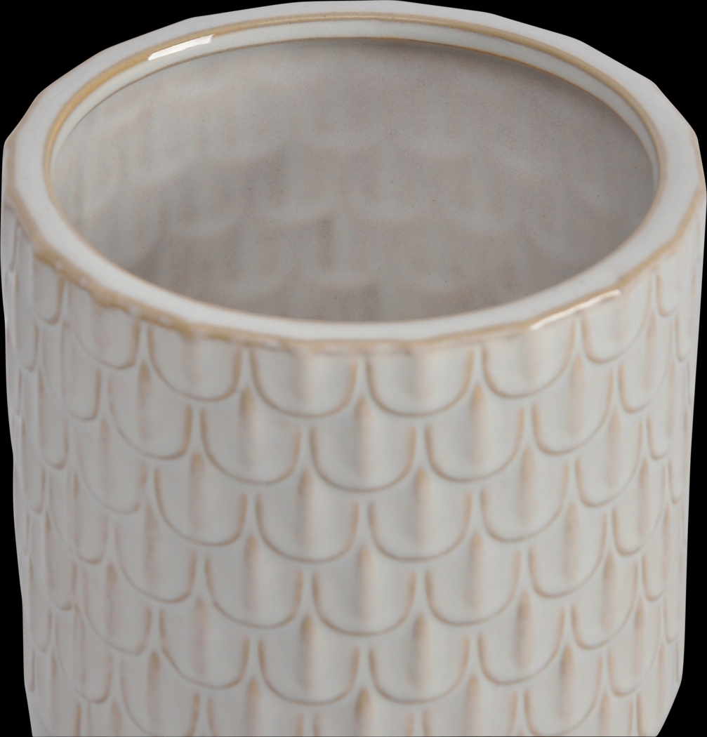 Clovergate White 7in. Planter - Thumbnail - Image 2