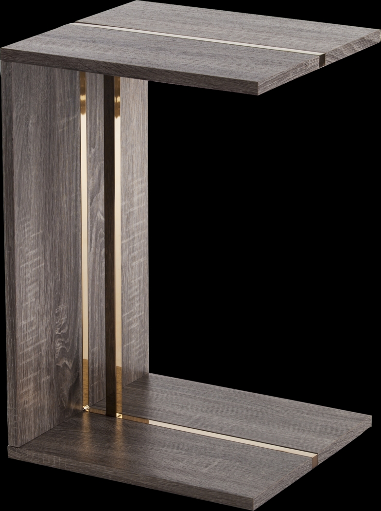 Cloverlawn Brown Accent Table - Thumbnail - Image 1