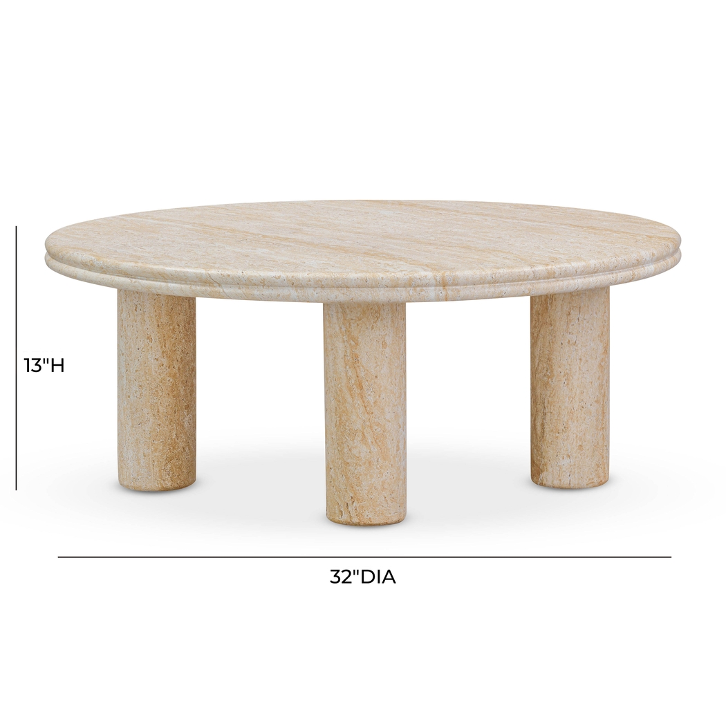 Cloverprises II Light Brown Cocktail Table - Thumbnail - Image 6