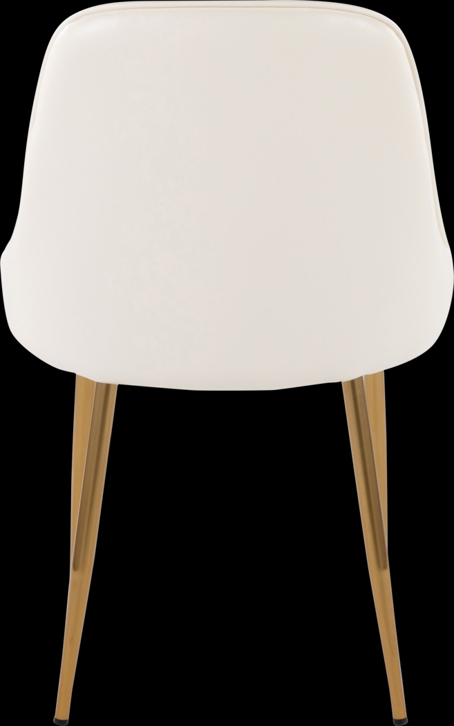 Clovis I White Dining Chair, Set of 2 - Thumbnail - Image 8