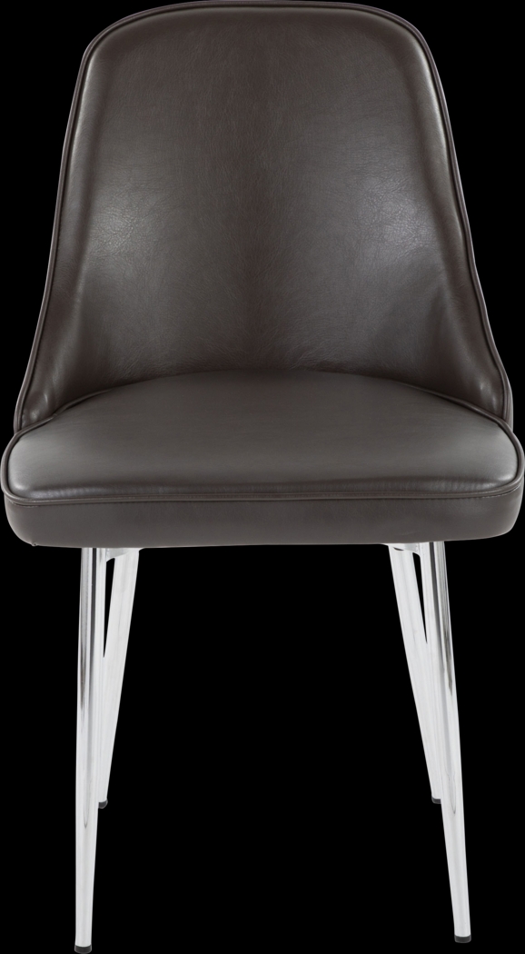 Clovis II Gray Dining Chair, Set of 2 - Thumbnail - Image 4