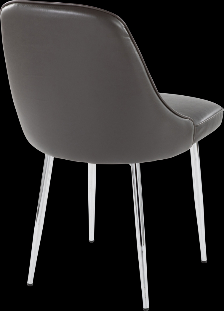 Clovis II Gray Dining Chair, Set of 2 - Thumbnail - Image 5