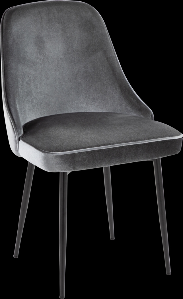 Clovis III Blue Dining Chair, Set of 2 - Thumbnail - Image 3