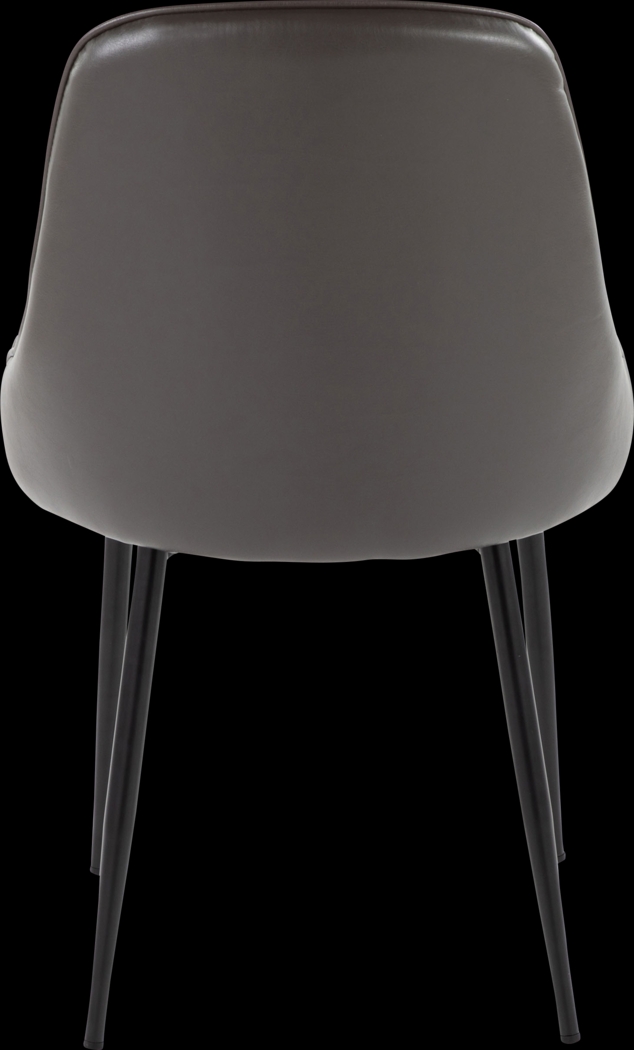 Clovis IV Gray Dining Chair, Set of 2 - Thumbnail - Image 4