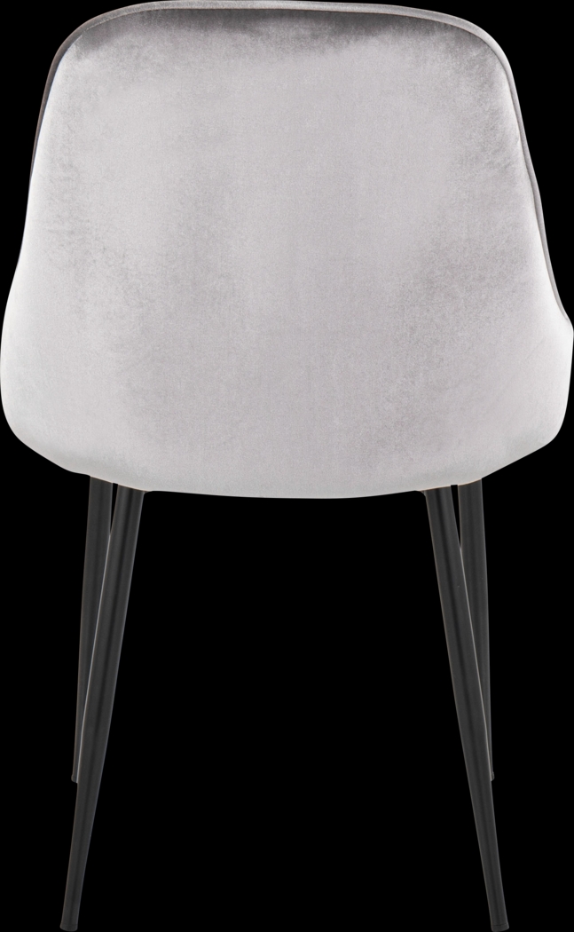 Clovis Silver Dining Chair, Set of 2 - Thumbnail - Image 5