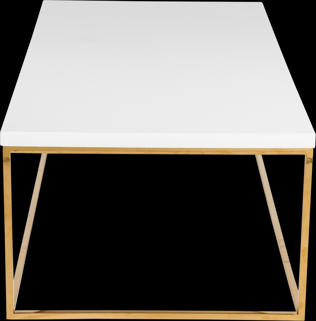 Clower White Cocktail Table - Thumbnail - Image 2
