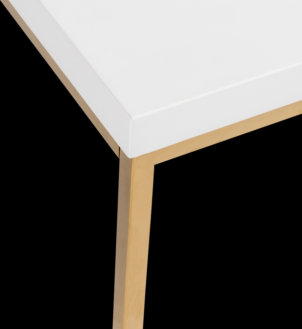 Clower White Cocktail Table - Thumbnail - Image 4