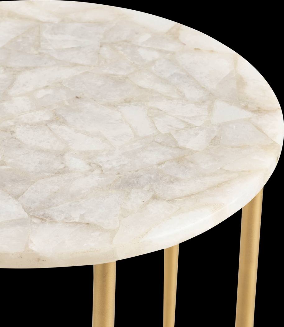 Cloyce White Accent Table - Thumbnail - Image 2