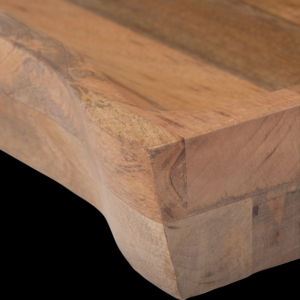 Clybourn Brown Tray, Set of 2 - Thumbnail - Image 7