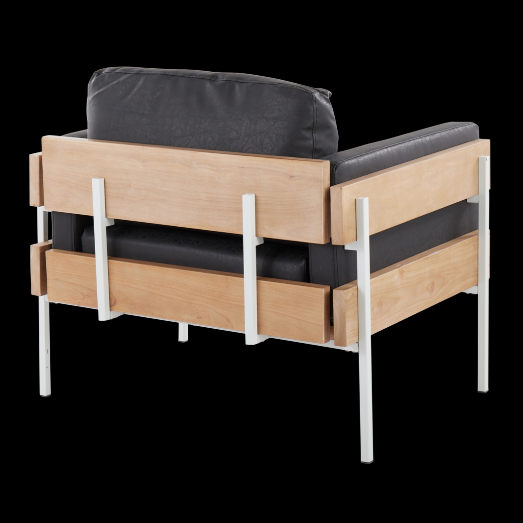 Clyburn Black Accent Chair - Thumbnail - Image 3