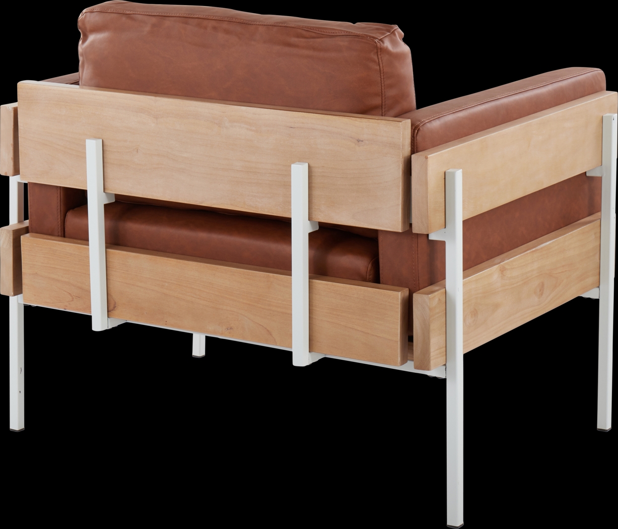 Clyburn Camel Accent Chair - Thumbnail - Image 3