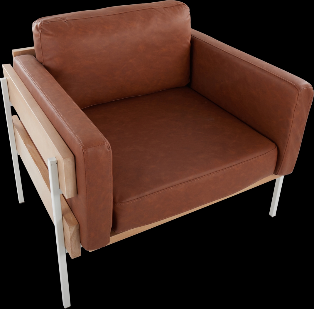 Clyburn Camel Accent Chair - Thumbnail - Image 6
