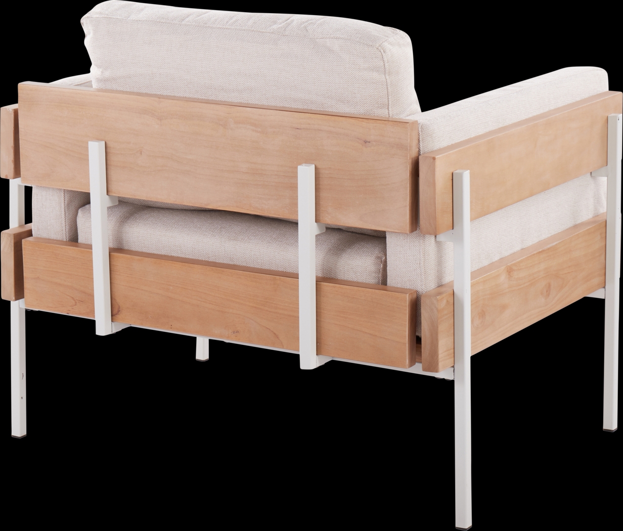 Clyburn Cream Accent Chair - Thumbnail - Image 5