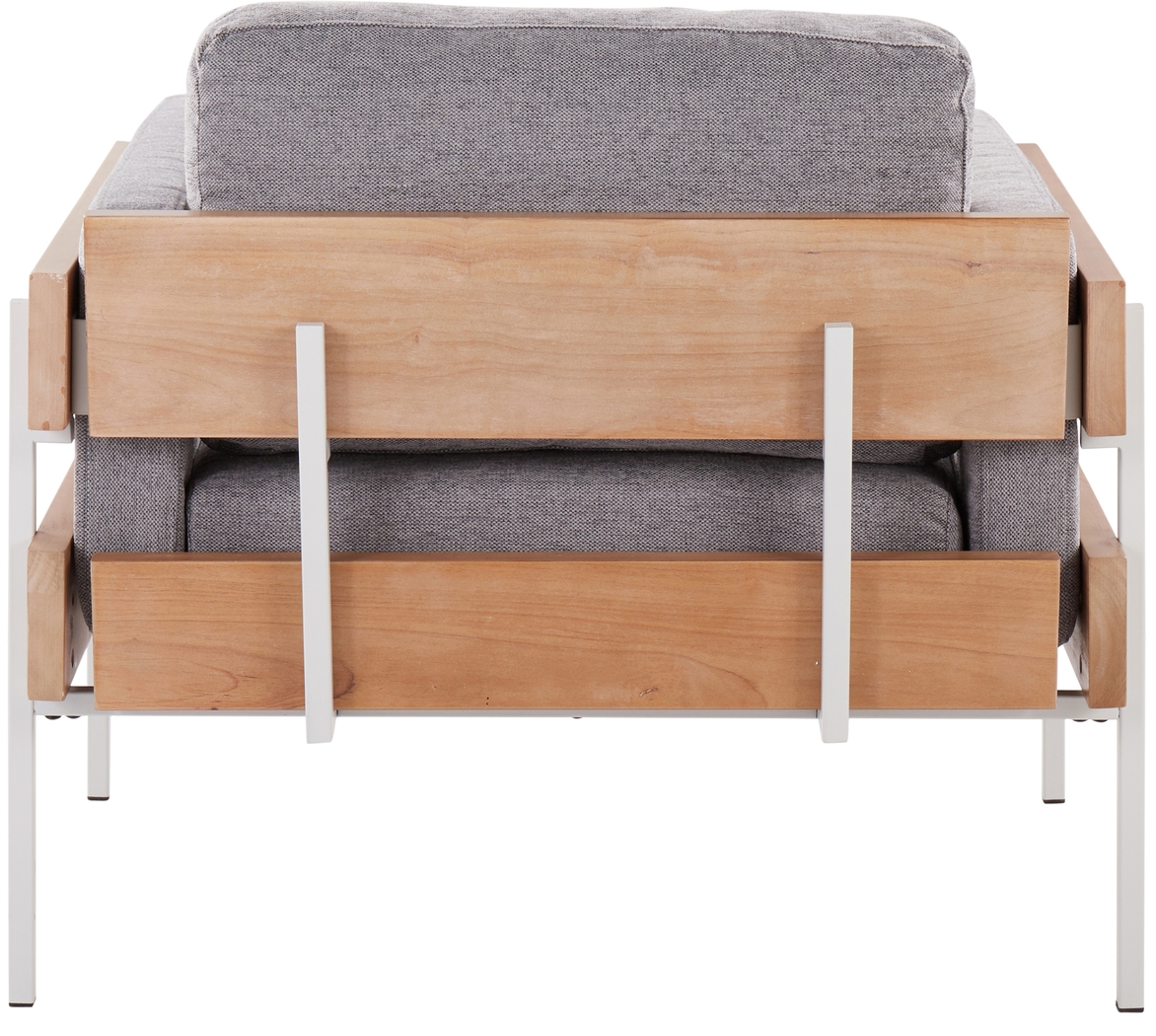 Clyburn Gray Accent Chair - Thumbnail - Image 4