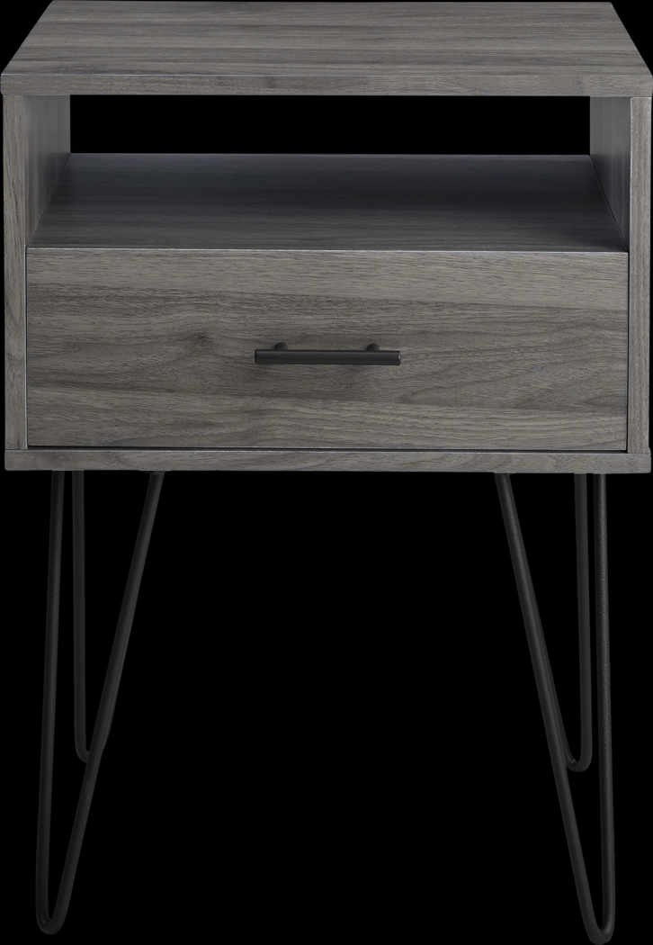 Clyburn Gray Side Table - Thumbnail - Image 2