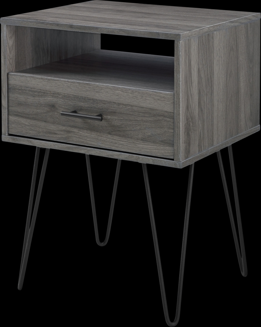 Clyburn Gray Side Table - Thumbnail - Image 3