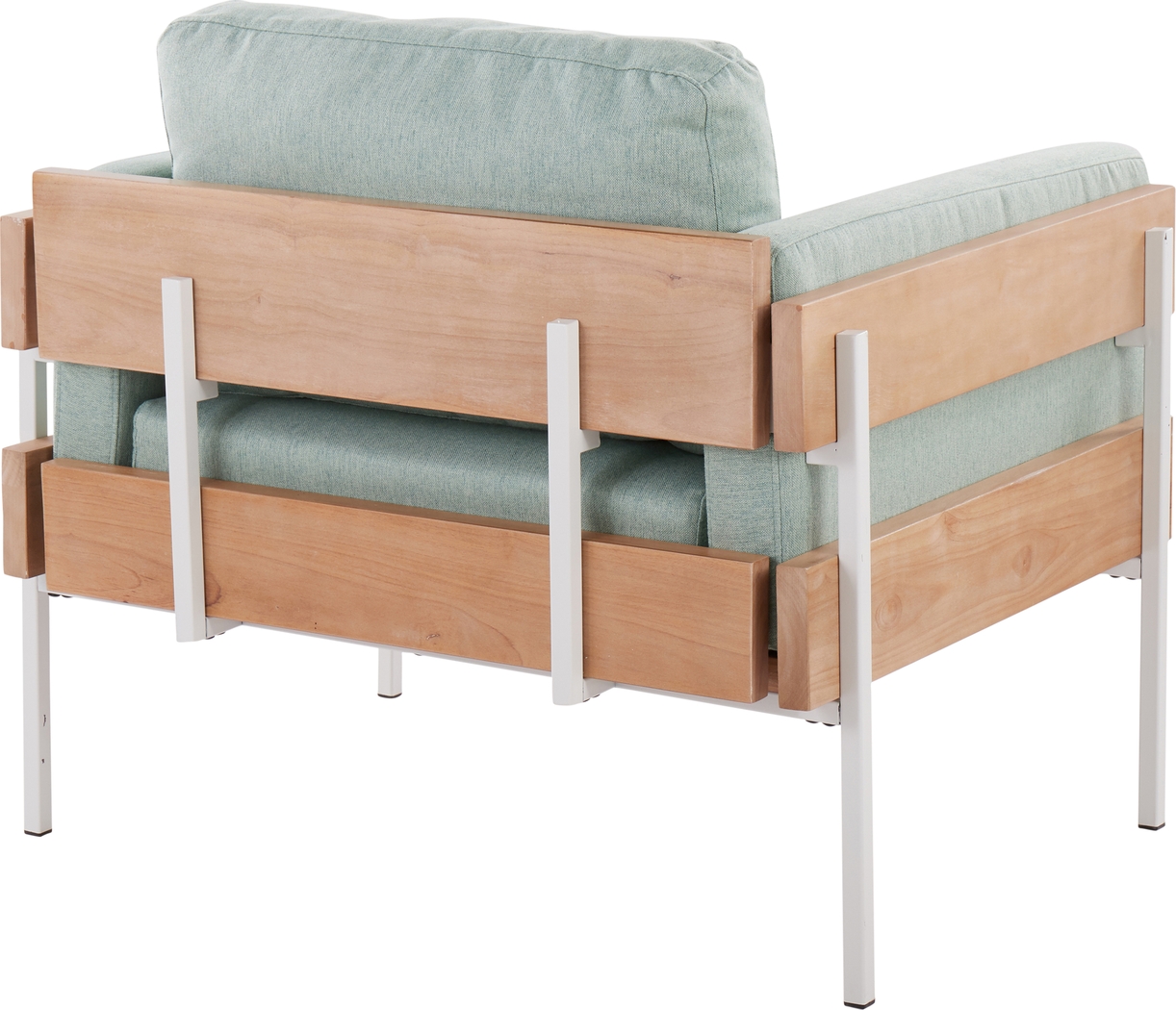 Clyburn Green Accent Chair - Thumbnail - Image 4