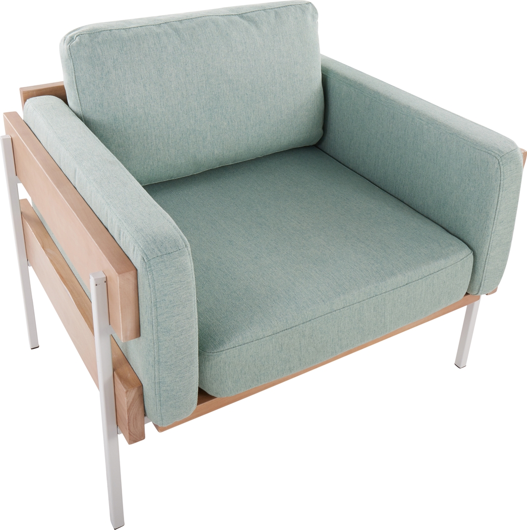 Clyburn Green Accent Chair - Thumbnail - Image 7