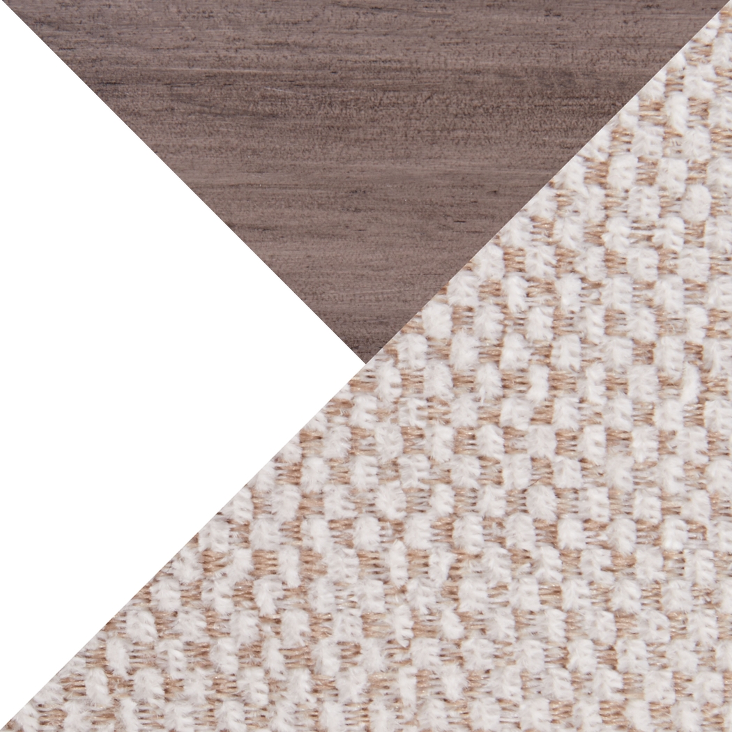 Clyburn III Cream Accent Chair - Thumbnail - Image 7