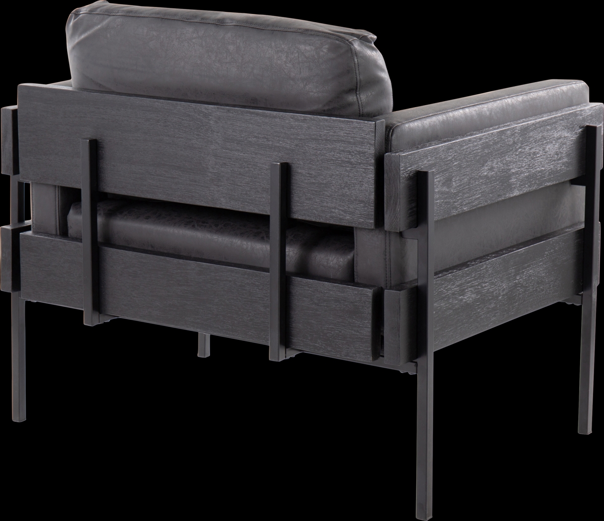 Clyburn IV Black Accent Chair - Thumbnail - Image 4