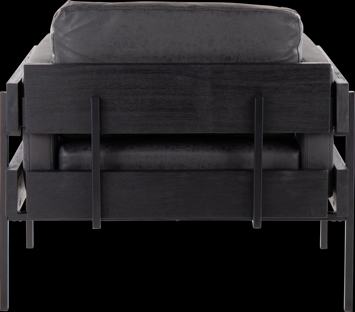Clyburn IV Black Accent Chair - Thumbnail - Image 5