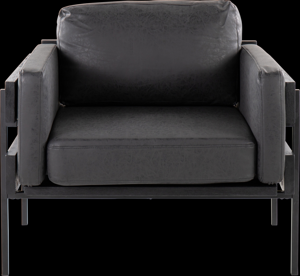 Clyburn IV Black Accent Chair - Thumbnail - Image 6