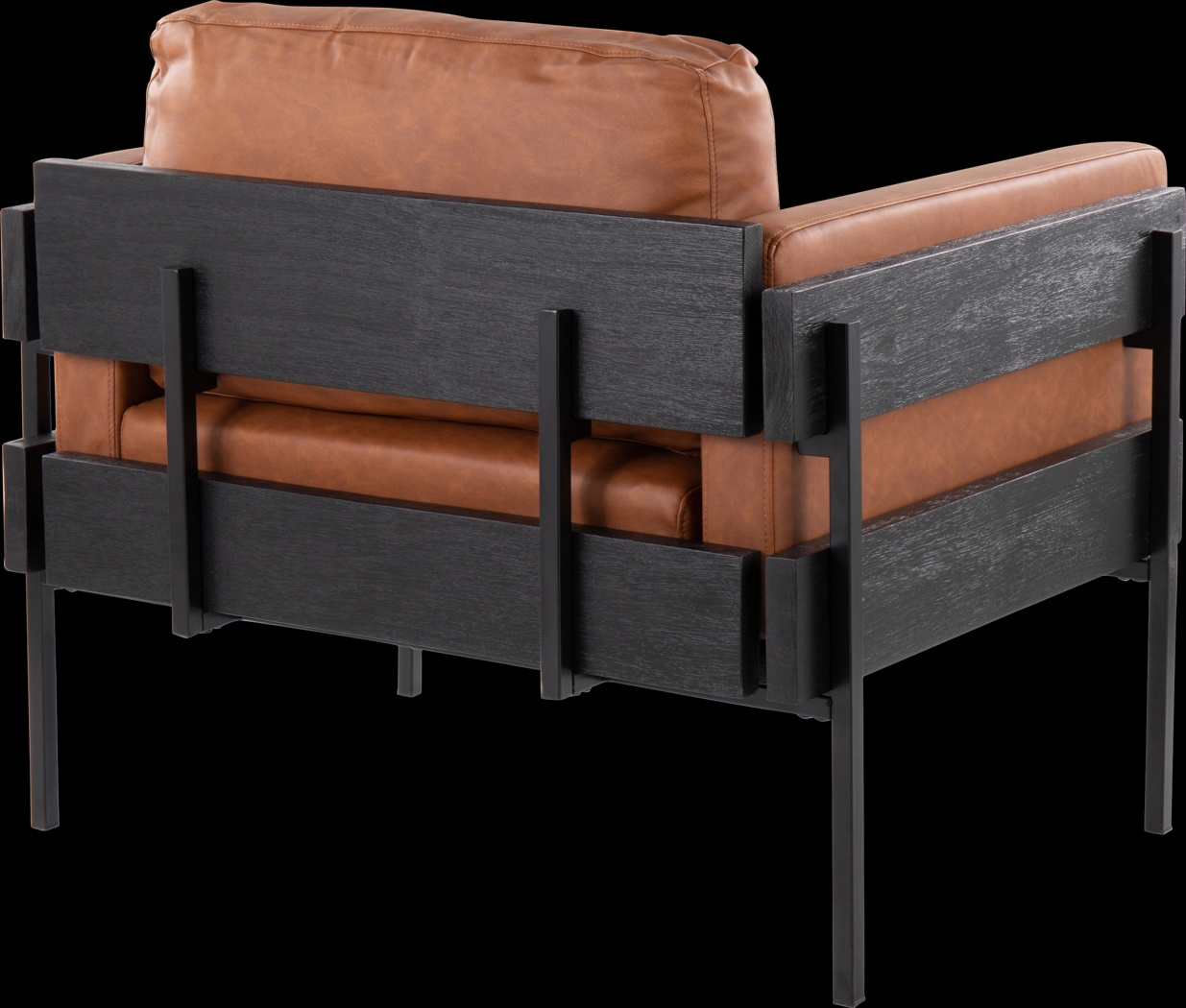 Clyburn IV Camel Accent Chair - Thumbnail - Image 4