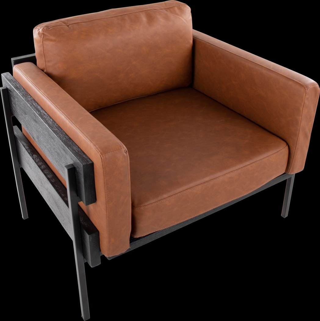 Clyburn IV Camel Accent Chair - Thumbnail - Image 7