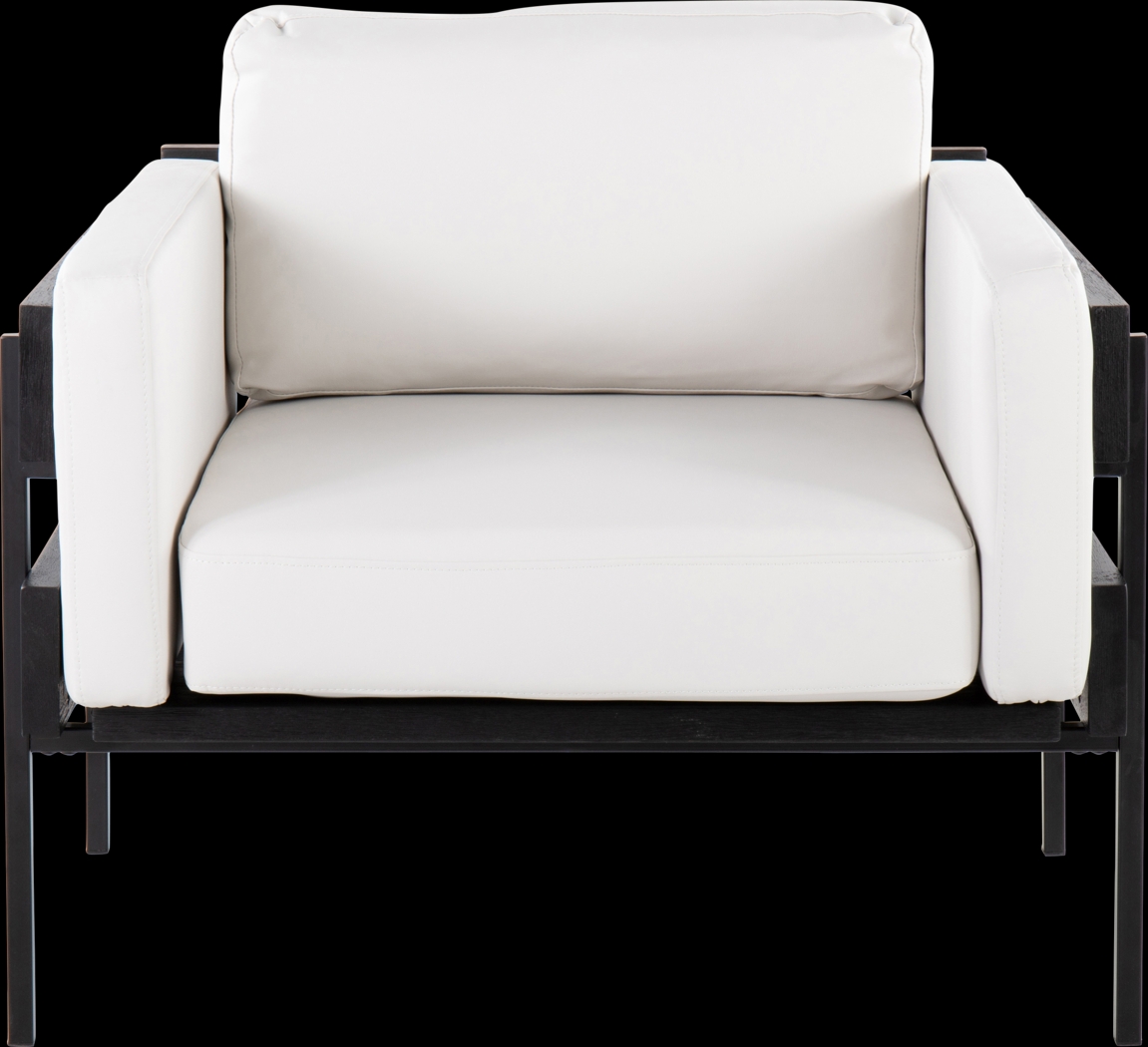 Clyburn IV White Accent Chair - Thumbnail - Image 6