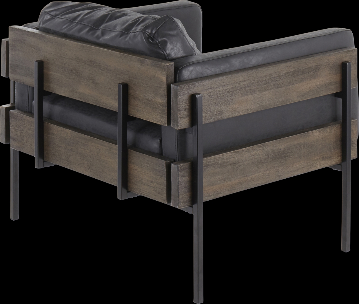 Clyburn V Black Accent Chair - Thumbnail - Image 5