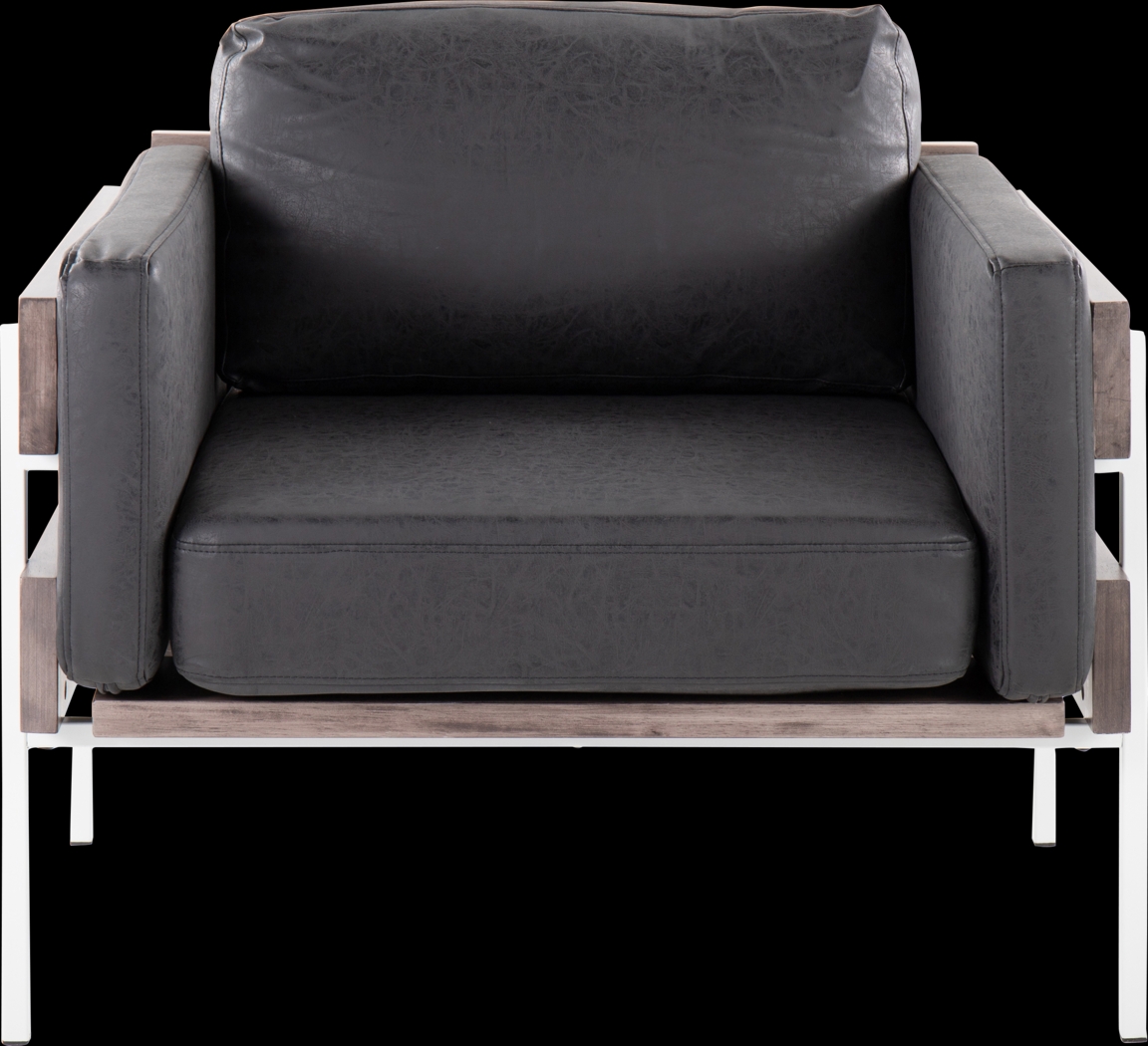 Clyburn VI Black Accent Chair - Thumbnail - Image 5