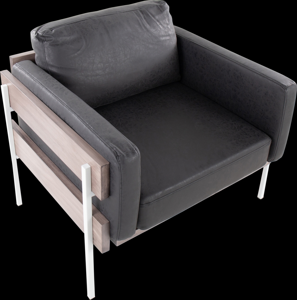Clyburn VI Black Accent Chair - Thumbnail - Image 6