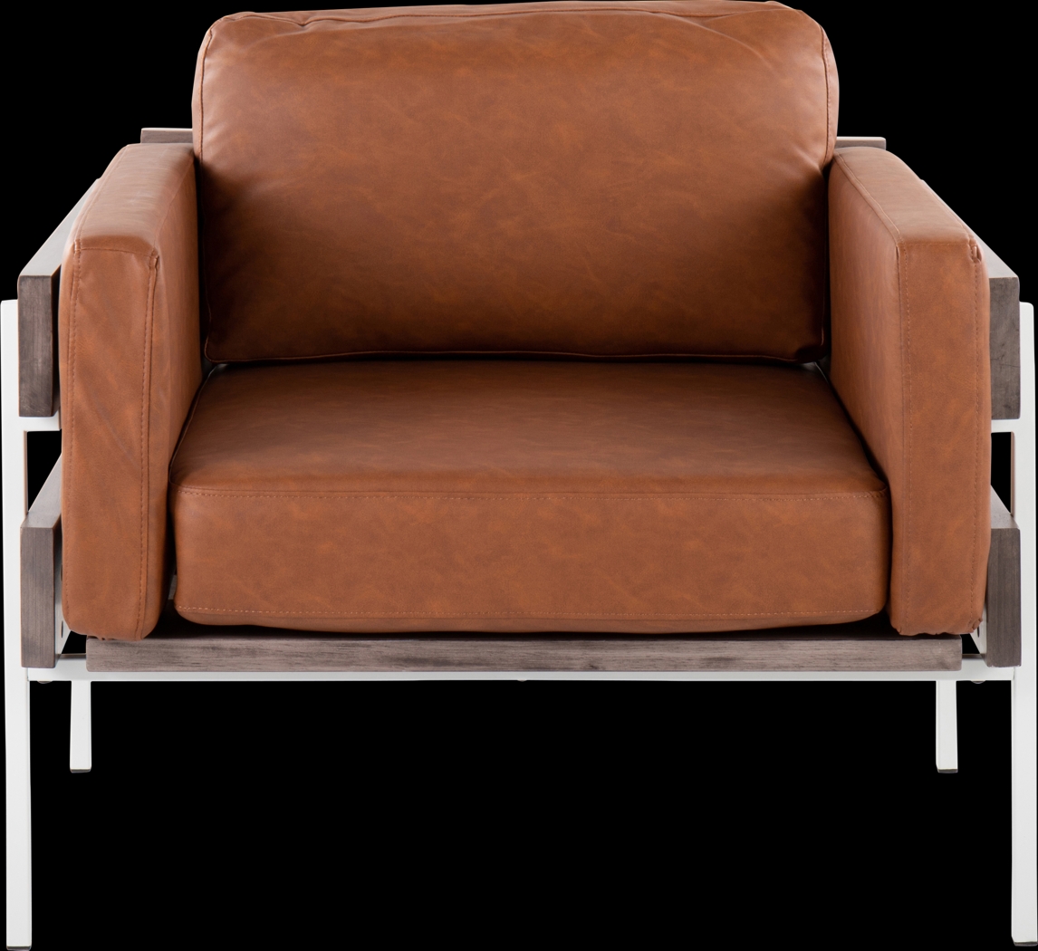 Clyburn VI Camel Accent Chair - Thumbnail - Image 4