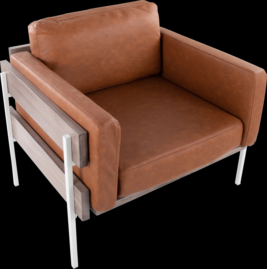 Clyburn VI Camel Accent Chair - Thumbnail - Image 5