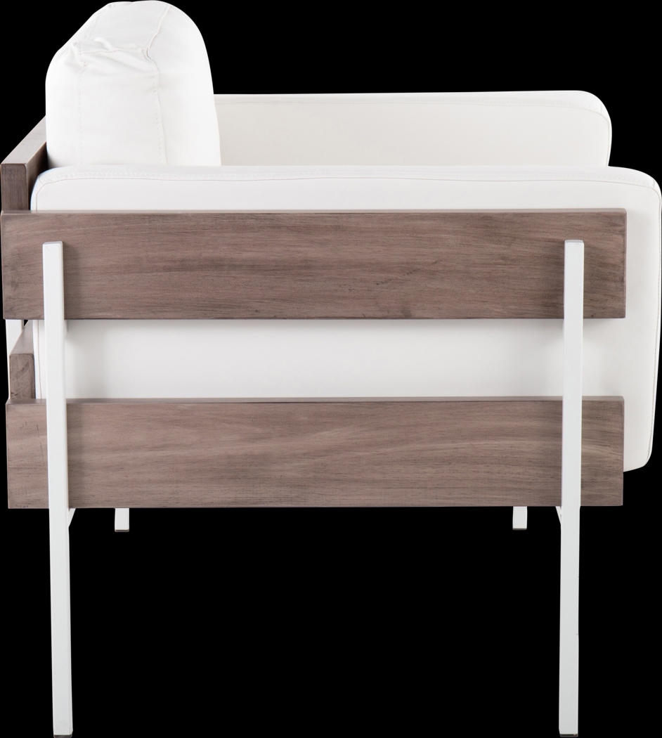 Clyburn VI Gray Accent Chair - Thumbnail - Image 2