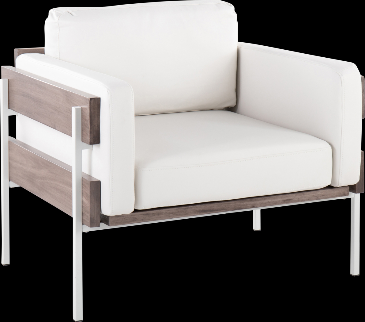 Clyburn VI Gray Accent Chair - Thumbnail - Image 1