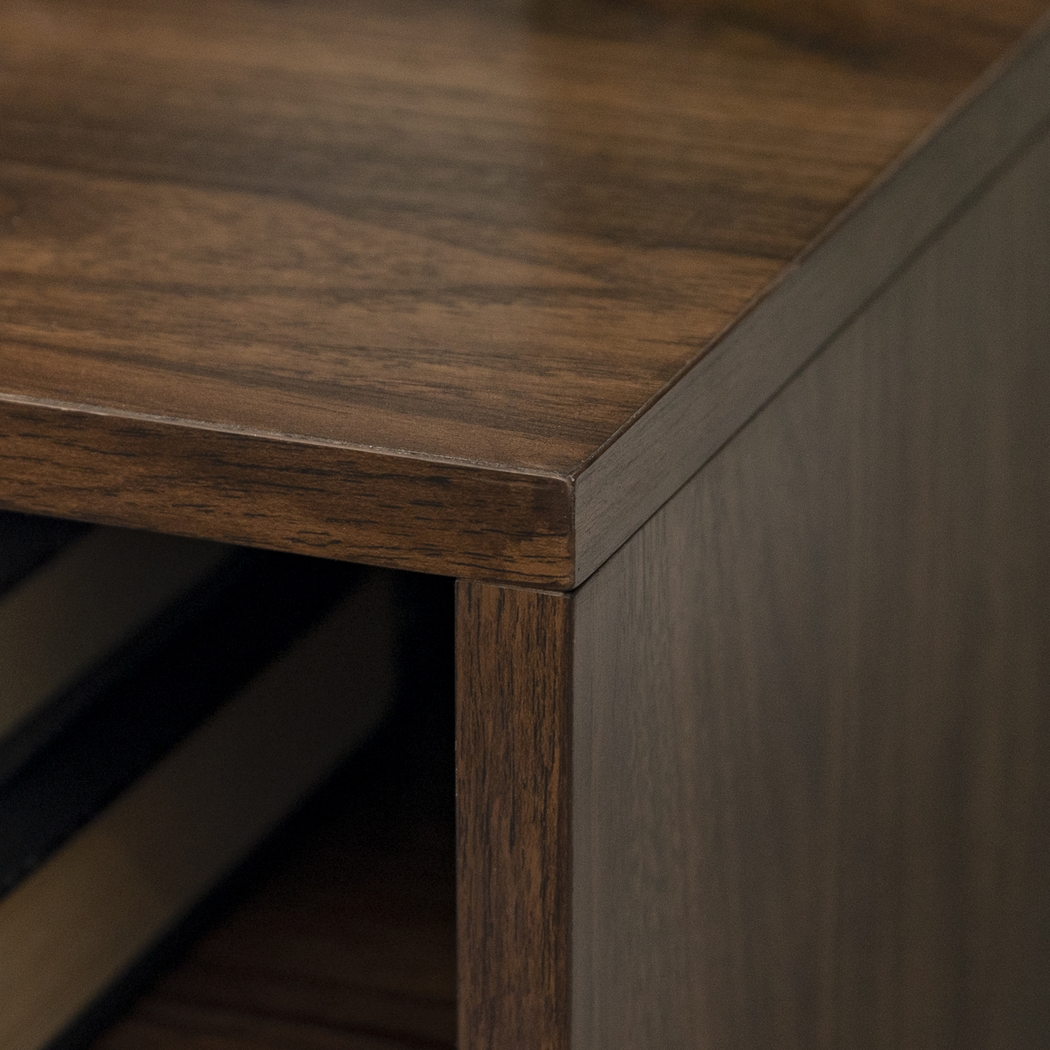 Clyburn Walnut Side Table - Thumbnail - Image 4