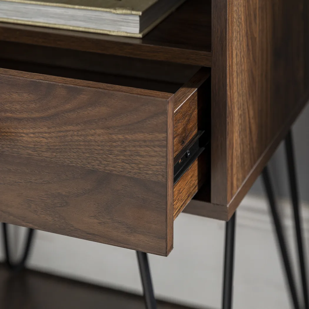 Clyburn Walnut Side Table - Image 6