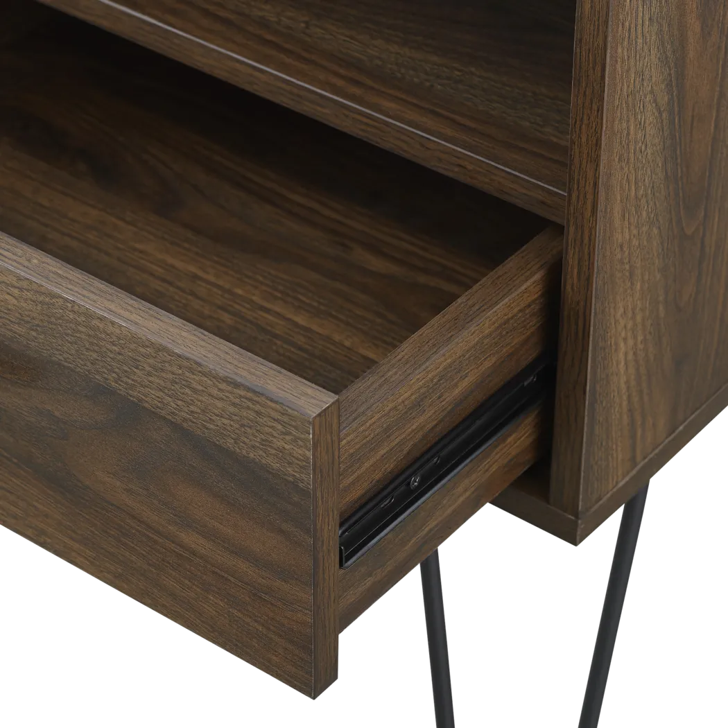 Clyburn Walnut Side Table - Image 8