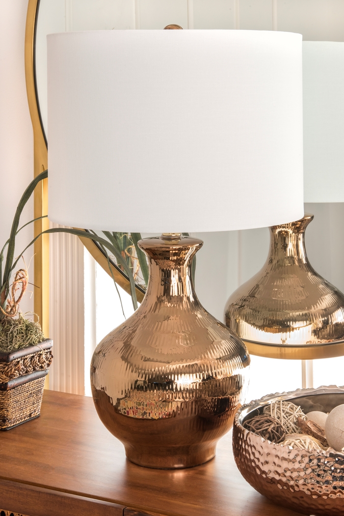 Clyesdale Gold Lamp - Thumbnail - Image 3