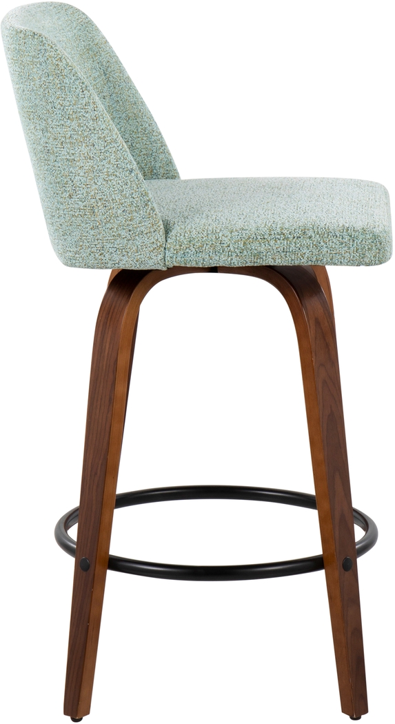 Clyo I Green Counter Stool Set of 2 - Thumbnail - Image 3