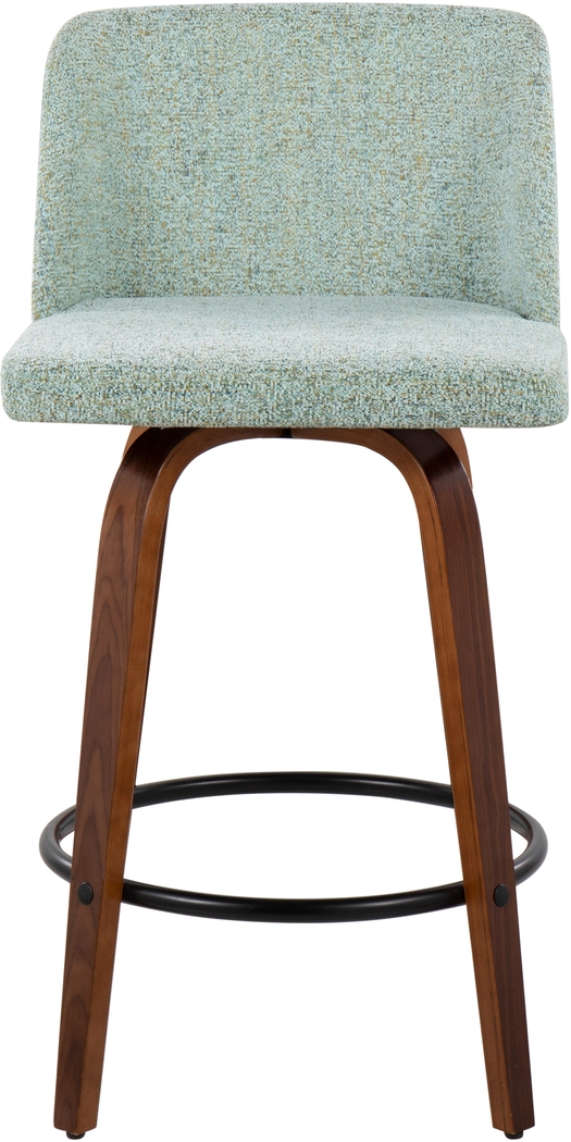 Clyo I Green Counter Stool Set of 2 - Thumbnail - Image 6